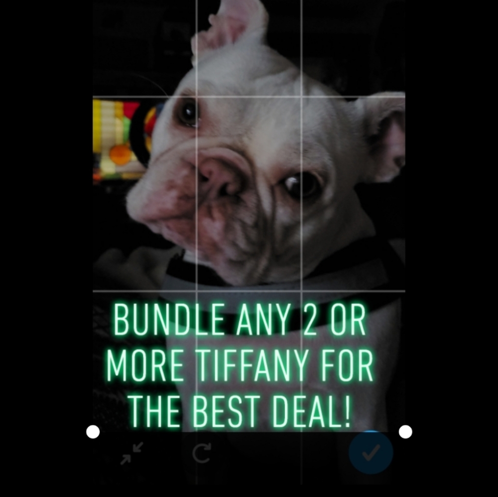 BUNDLE ANY 2 OR MORE TIFFANY FOR A BETTER DEAL!